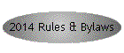2014 Rules & Bylaws